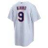Brandon Nimmo New York Mets Nike Home Replica Jersey - White - Detail View