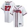 Austin Riley Atlanta Braves Nike Home Replica Player Jersey - White - Front View