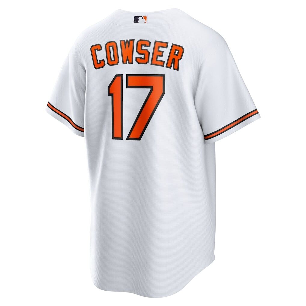 Colton Cowser Baltimore Orioles Nike Home Replica Jersey