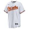 Colton Cowser Baltimore Orioles Nike Home Replica Jersey - White - Side View