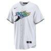 Tampa Bay Rays Nike Home Replica Team Jersey - White - Side View
