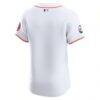 Houston Astros Nike Home Elite Jersey - White - Detail View