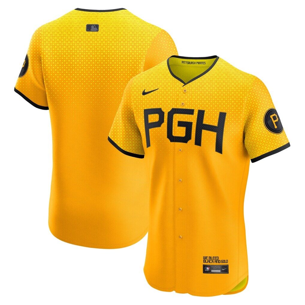 Pittsburgh Pirates Nike City Connect  Elite Jersey