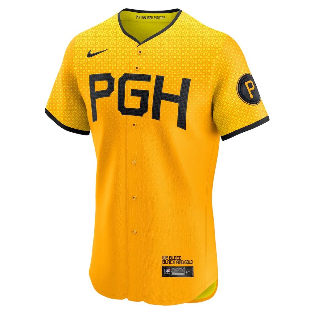 Pittsburgh Pirates Nike City Connect  Elite Jersey