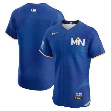 Minnesota Twins Nike City Connect Elite Jersey - - Front View