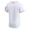 Houston Astros Nike Home Elite Jersey - White - Detail View