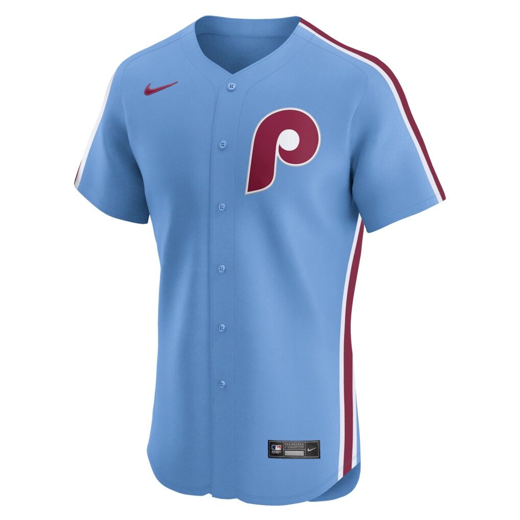 Philadelphia Phillies Nike Alternate Elite Jersey - Light Blue