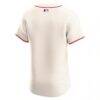 St. Louis Cardinals Nike Alternate Elite Jersey - Cream - Detail View