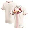St. Louis Cardinals Nike Alternate Elite Jersey - Cream - Front View