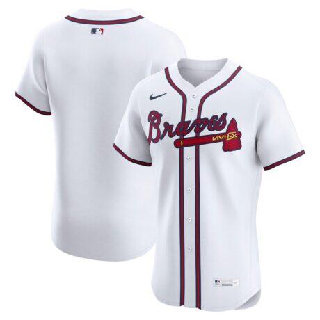 Atlanta Braves Nike Home Elite Jersey