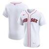 Boston Red Sox Nike Home Elite Jersey - White - Front View