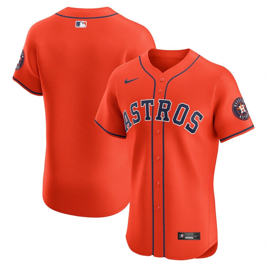 Houston Astros Nike Alternate Elite Jersey