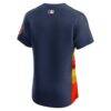 Houston Astros Nike Alternate 2 Elite Jersey - Navy - Detail View