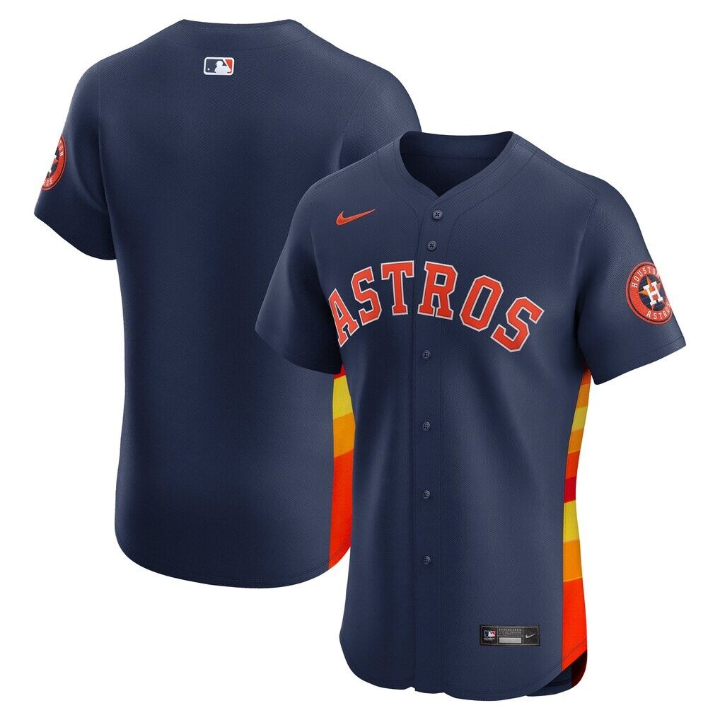Houston Astros Nike Alternate 2 Elite Jersey