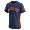 Houston Astros Nike Alternate 2 Elite Jersey - Navy - Side View