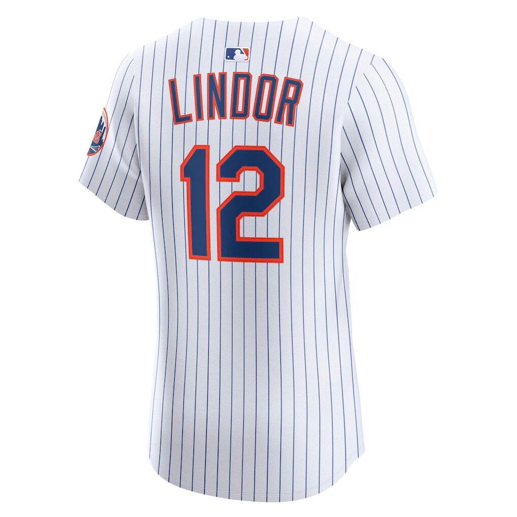 Francisco Lindor New York Mets Nike Home Elite Player Jersey