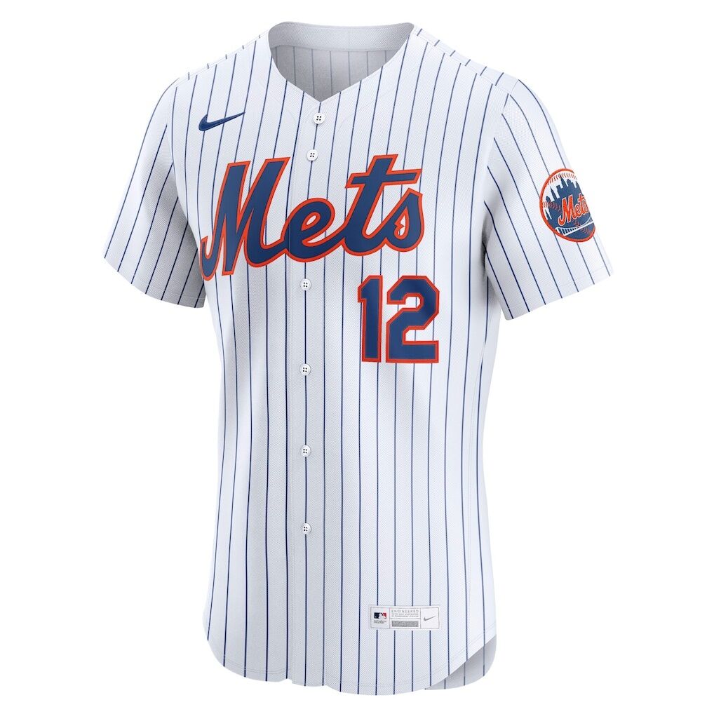 Francisco Lindor New York Mets Nike Home Elite Player Jersey