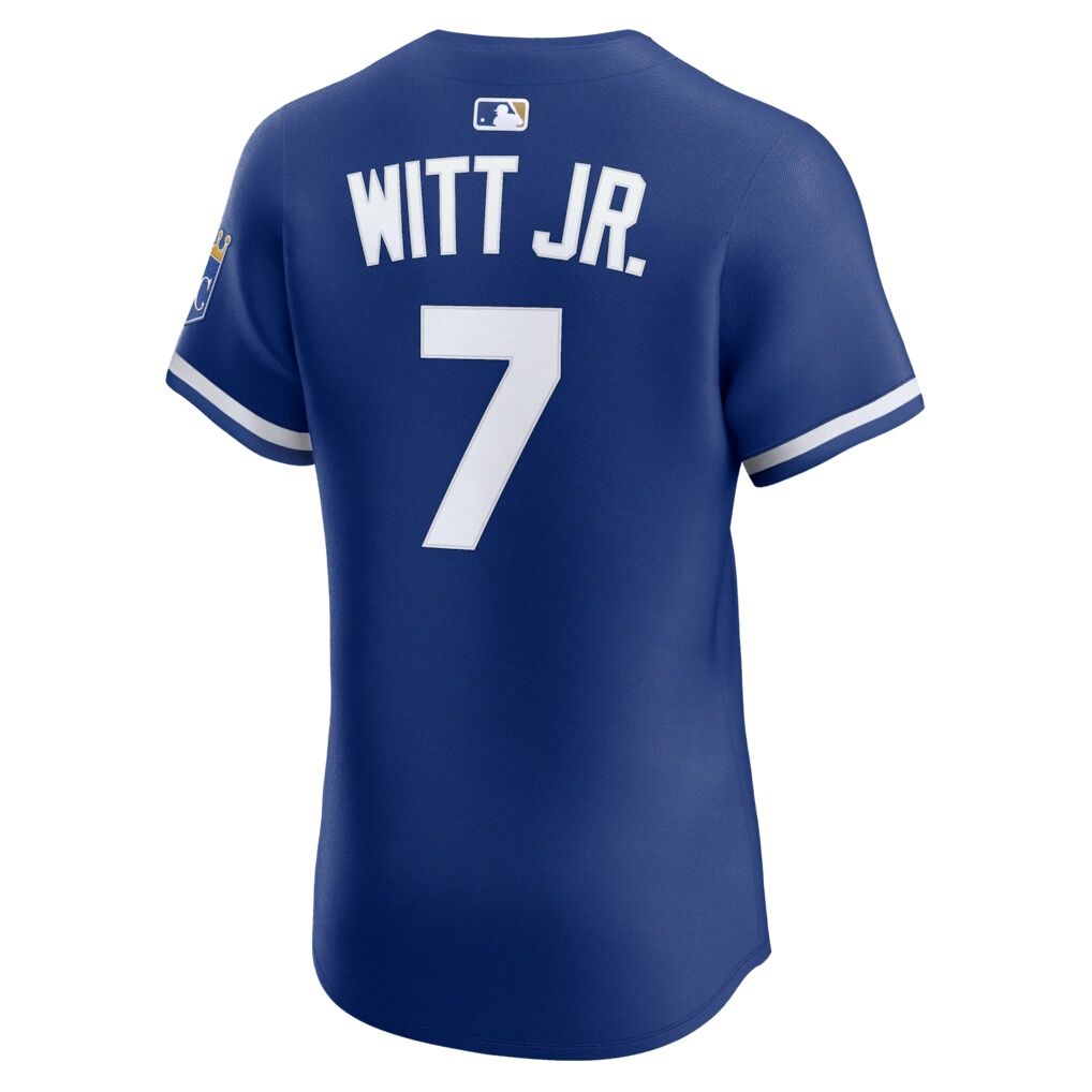 Bobby Witt Jr. Kansas City Royals Nike Alternate 2 Elite Player Jersey - Royal