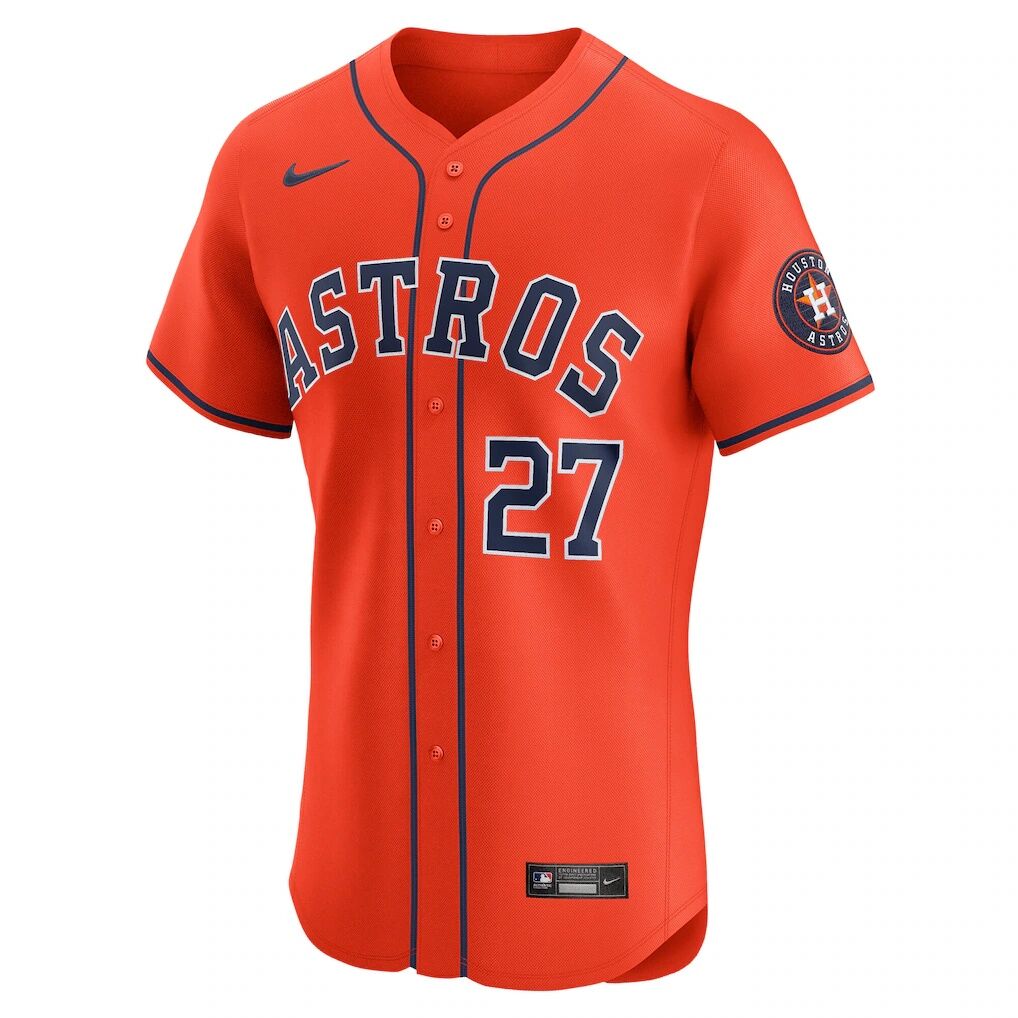 Jose Altuve Houston Astros Nike Alternate Elite Player Jersey