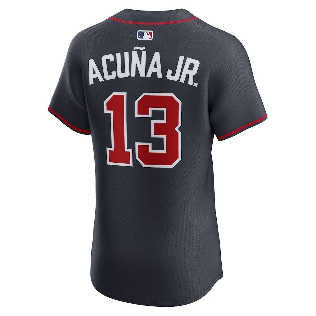 Ronald Acuña Jr. Atlanta Braves Nike Alternate Elite Jersey