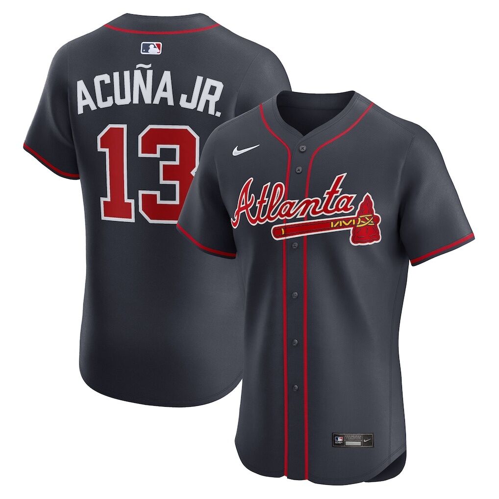 Ronald Acuña Jr. Atlanta Braves Nike Alternate Elite Jersey