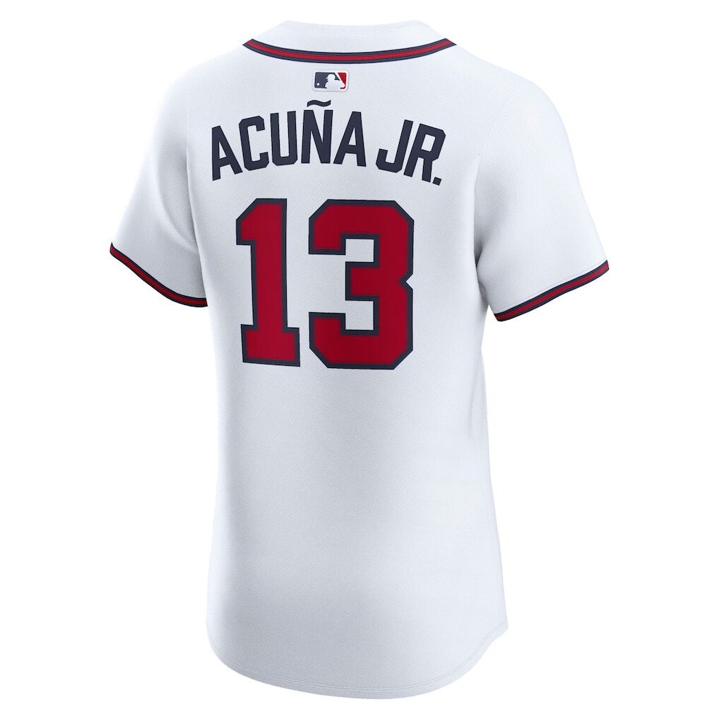 Ronald Acuña Jr. Atlanta Braves Nike Home Elite Player Jersey