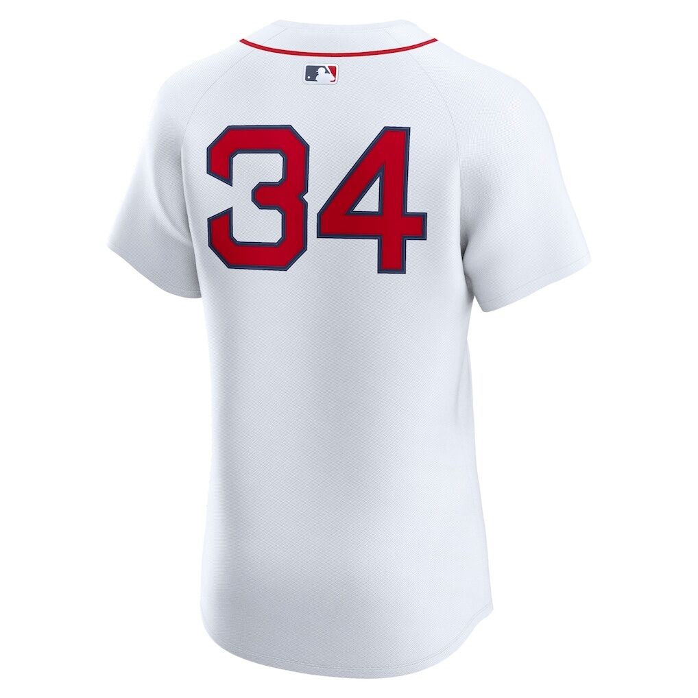 David Ortiz Boston Red Sox Nike Home Elite Jersey