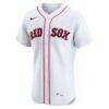 David Ortiz Boston Red Sox Nike Home Elite Jersey - White - Side View
