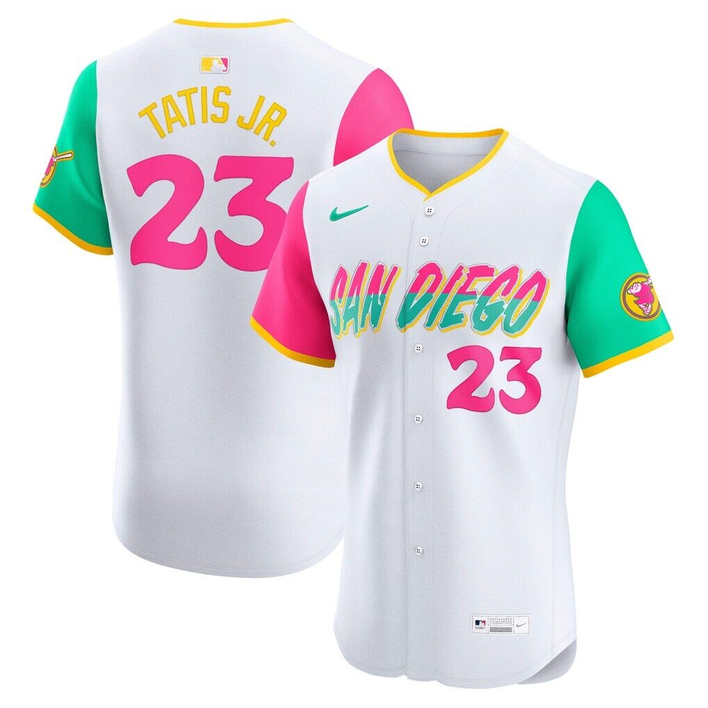 Fernando Tatis Jr. San Diego Padres Nike City Connect Elite Jersey