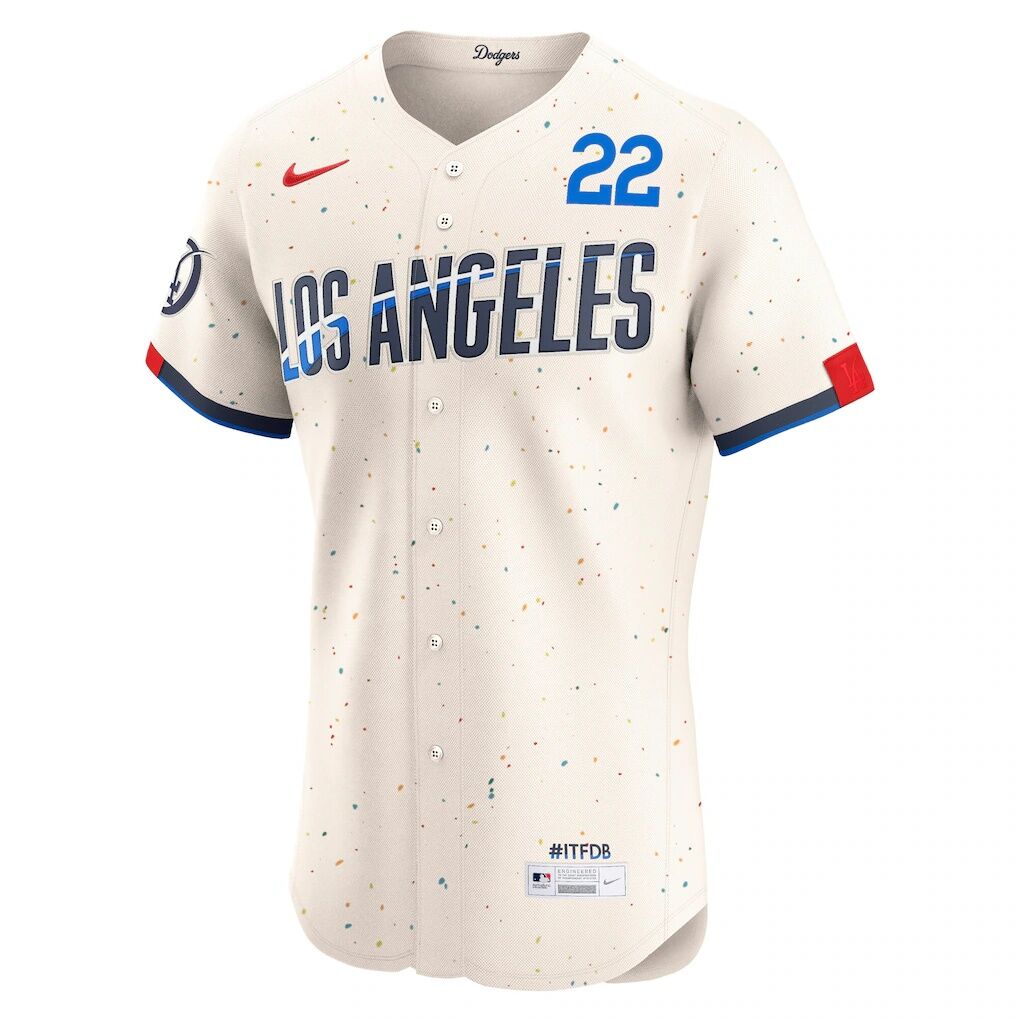 Clayton Kershaw Los Angeles Dodgers Nike City Connect Elite Jersey