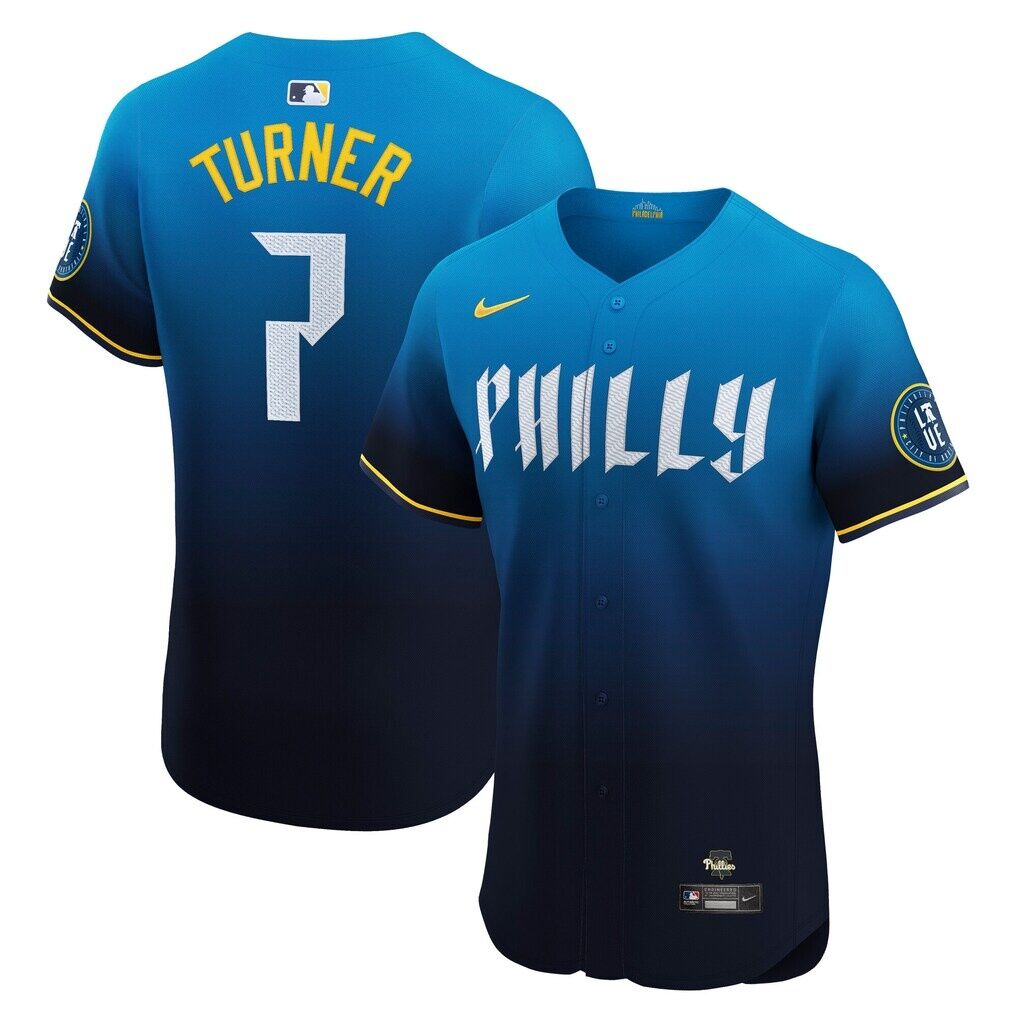 Trea Turner Philadelphia Phillies Nike City Connect Elite Jersey