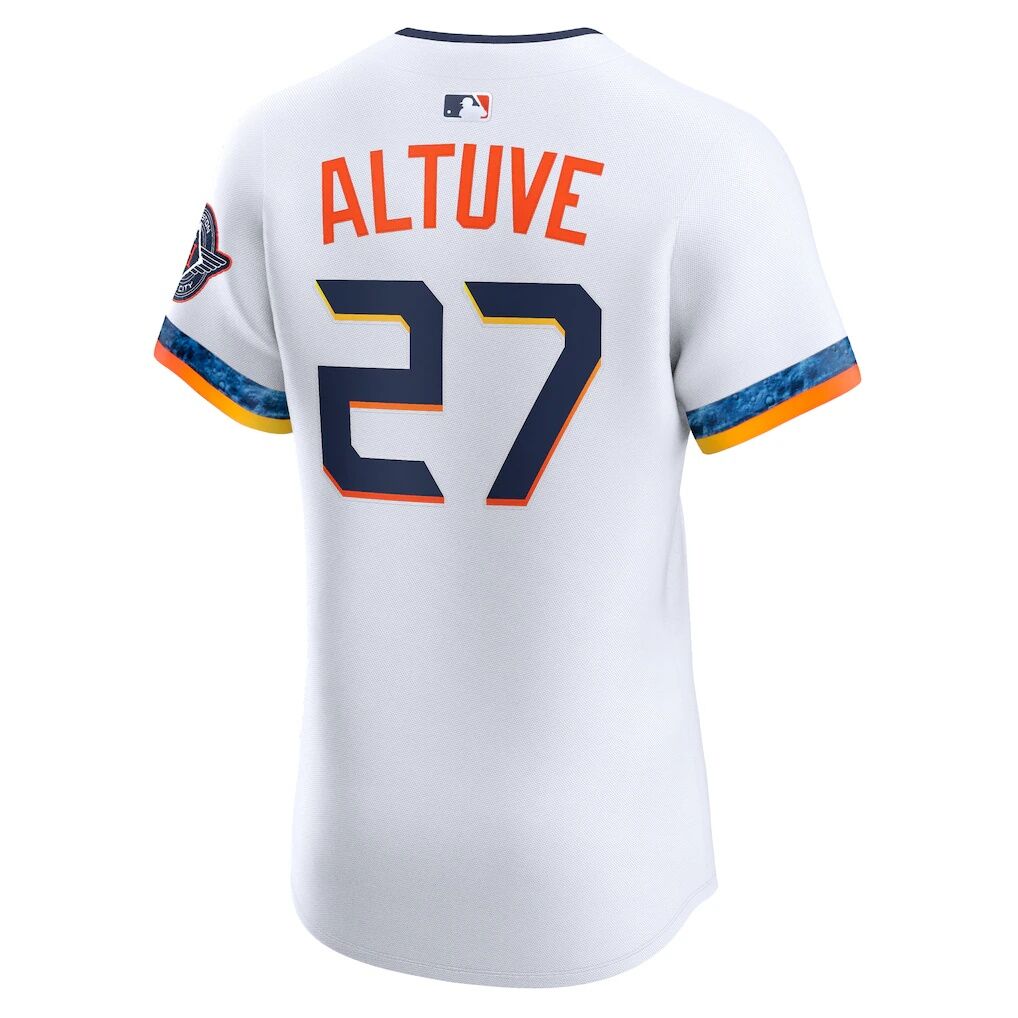 Jose Altuve Houston Astros Nike 2025 City Connect Elite Player Jersey
