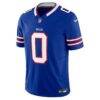 Keon Coleman Buffalo Bills Nike Team Vapor F.U.S.E. Limited Jersey - Royal - Side View