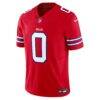 Keon Coleman Buffalo Bills Nike Alternate Vapor F.U.S.E. Limited Jersey - Red - Side View