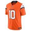 Bo Nix Denver Broncos Nike Vapor F.U.S.E. Limited Jersey - Orange - Side View