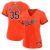 Adley Rutschman Baltimore Orioles Nike Women's Alternate Replica Player Jersey - Orange - Front View