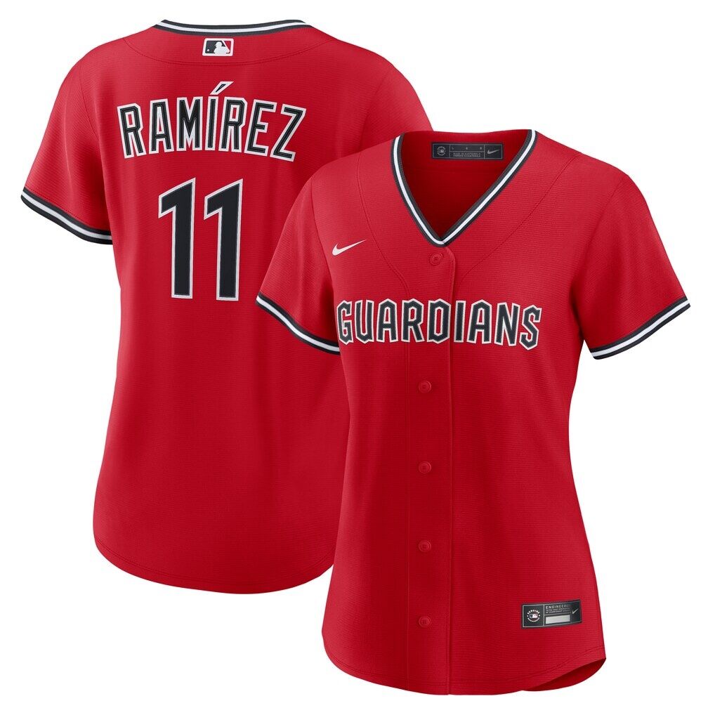 José Ramírez Cleveland Guardians Nike Women's Alternate 2 Replica Jersey