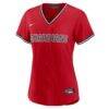 José Ramírez Cleveland Guardians Nike Women's Alternate 2 Replica Jersey - Red - Side View