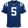 Anthony Richardson Sr. Indianapolis Colts Nike Youth Game Jersey - - Side View