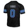 Jahmyr Gibbs Detroit Lions Nike Youth Game Jersey - Black - Detail View