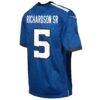 Anthony Richardson Sr. Indianapolis Colts Nike Youth Game Jersey - - Detail View