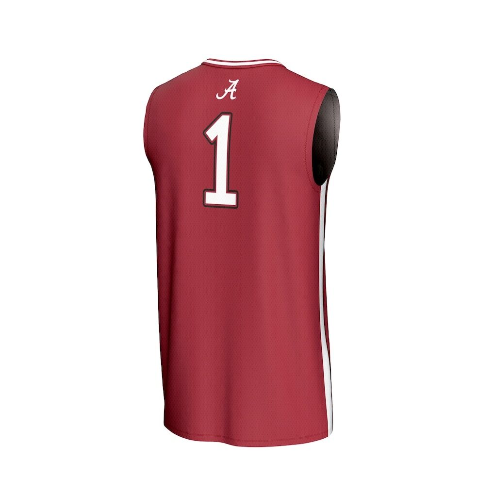#1 Alabama Crimson Tide GameDay Greats Unisex Lightweight Basketball Fashion Jersey