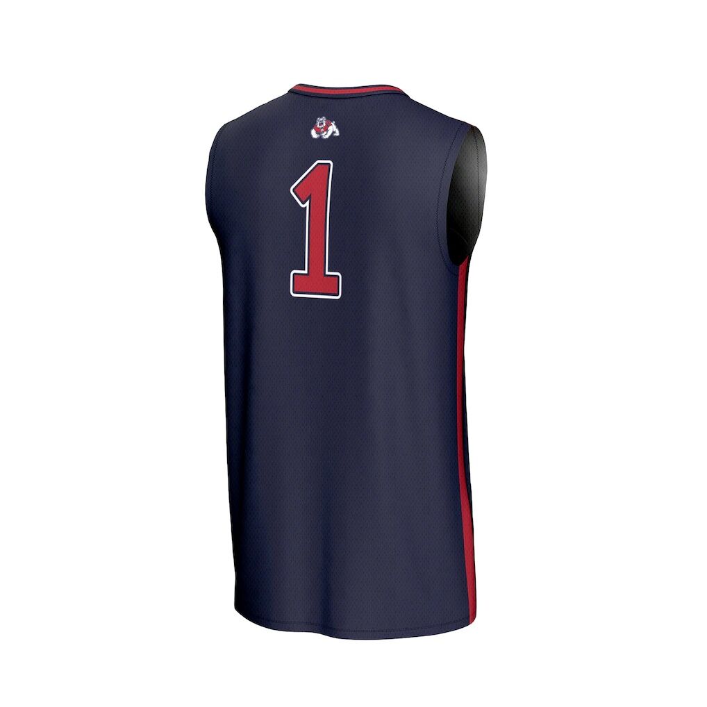 #1 Fresno State Bulldogs GameDay Greats Youth Lightweight Basketball Fashion Jersey