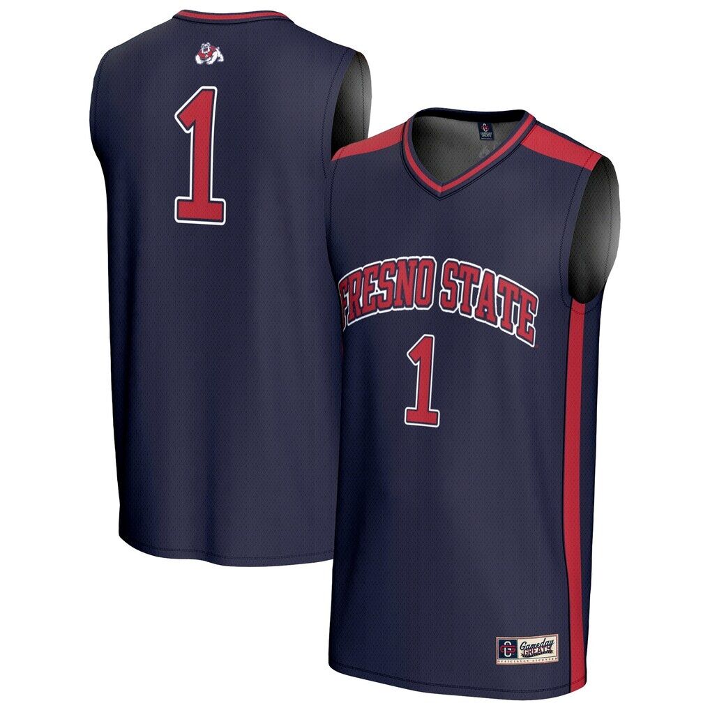 #1 Fresno State Bulldogs GameDay Greats Youth Lightweight Basketball Fashion Jersey