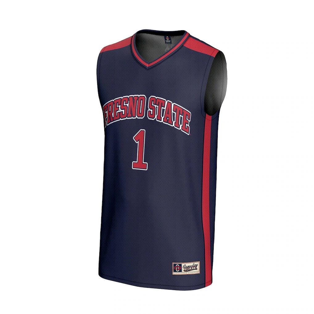 #1 Fresno State Bulldogs GameDay Greats Youth Lightweight Basketball Fashion Jersey