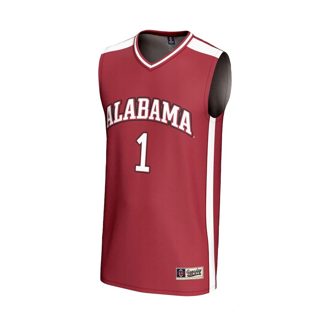 #1 Alabama Crimson Tide GameDay Greats Youth Lightweight Basketball Fashion Jersey