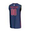 Arizona Wildcats GameDay Greats Youth NIL Pick-A-Player Lightweight Men's Basketball Fashion Jersey - Navy - Detail View