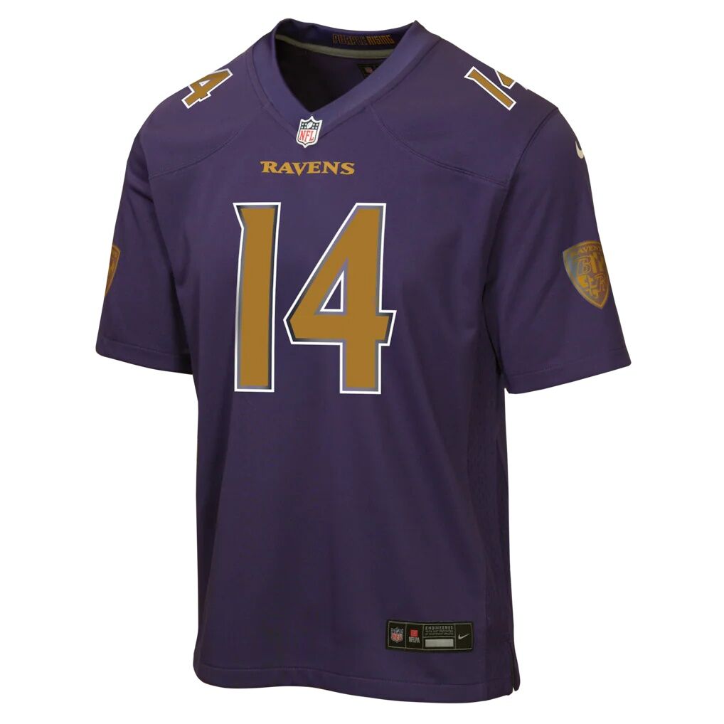 Kyle Hamilton Baltimore Ravens Nike Youth Alternate 2 Game Jersey