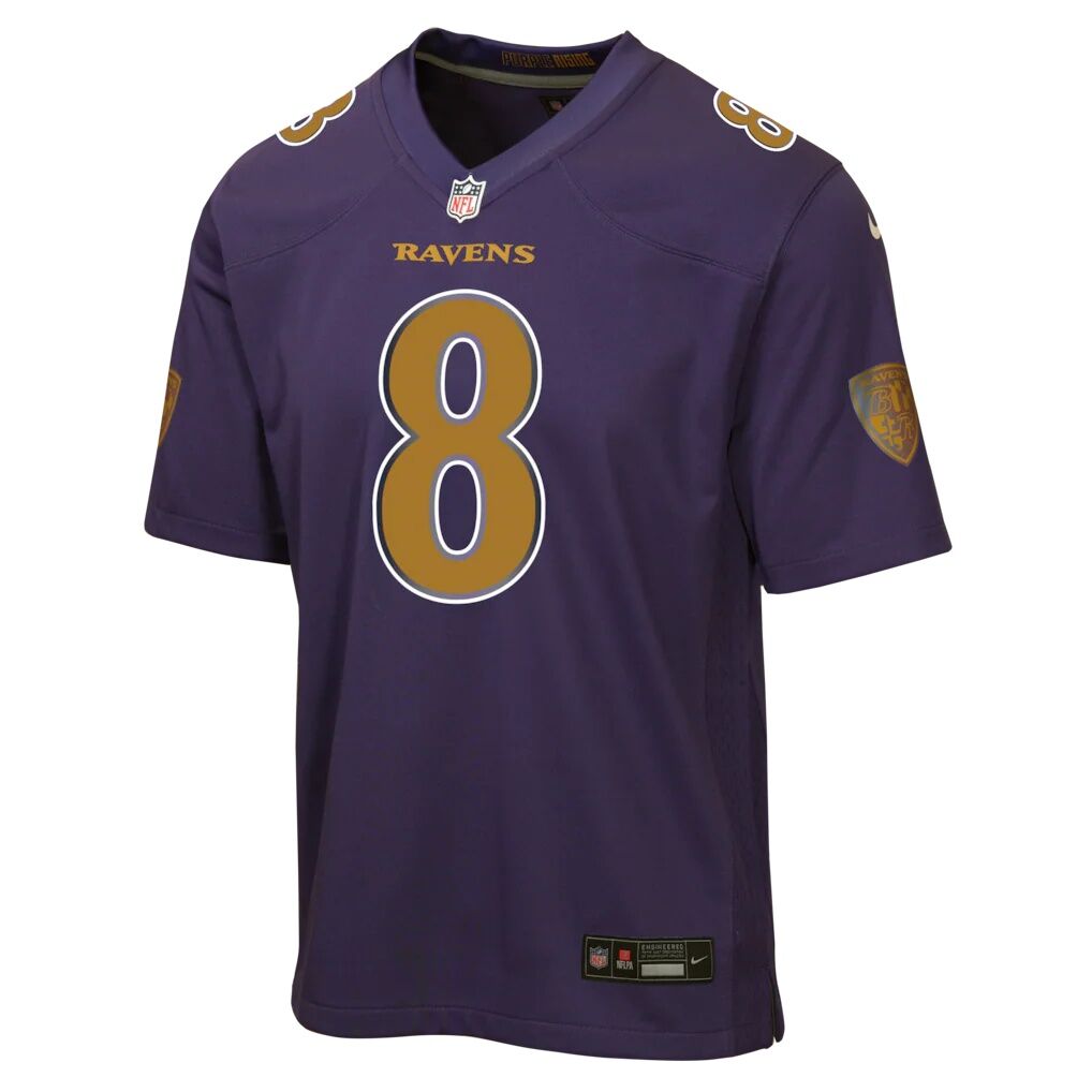Lamar Jackson Baltimore Ravens Nike Youth Alternate 2 Game Jersey