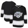 Los Angeles Kings Youth Home Premier Jersey - Black - Front View